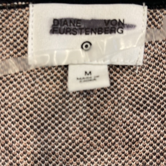 0107 Vintage DVF Leopard Print Wrap Dress SZ - Medium. Diane Von Furstenberg - Picture 4 of 10